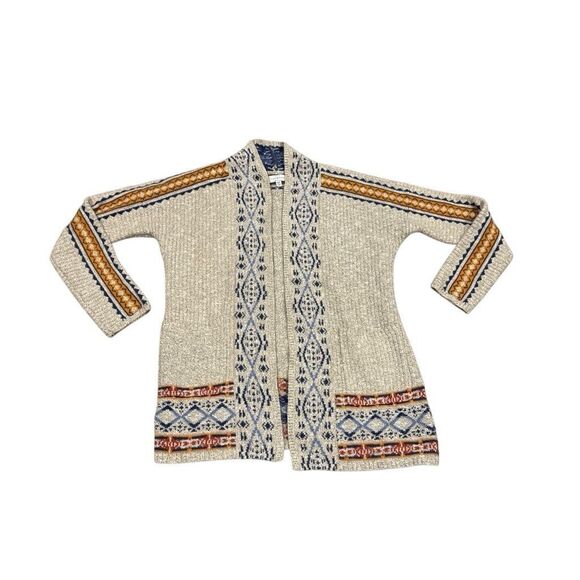 Lucky brand woven open cardigan size medium - Picture 1 of 4